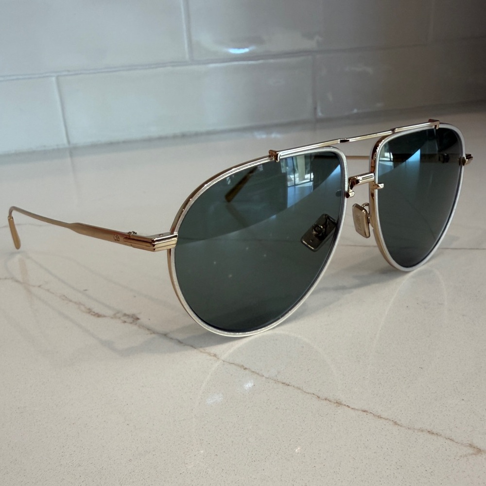 Dior Men’s Sunglasses DiorBlackSuit AU Aviator gold - Picture 2 of 8